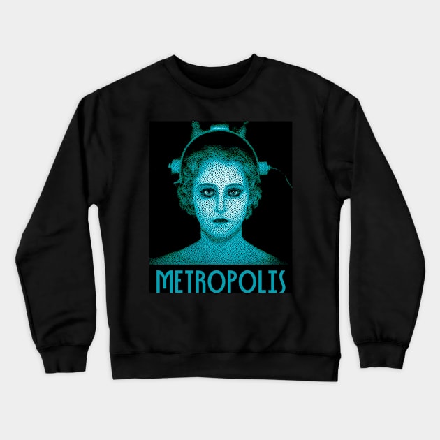 Metropolis 02 Crewneck Sweatshirt by Creatum